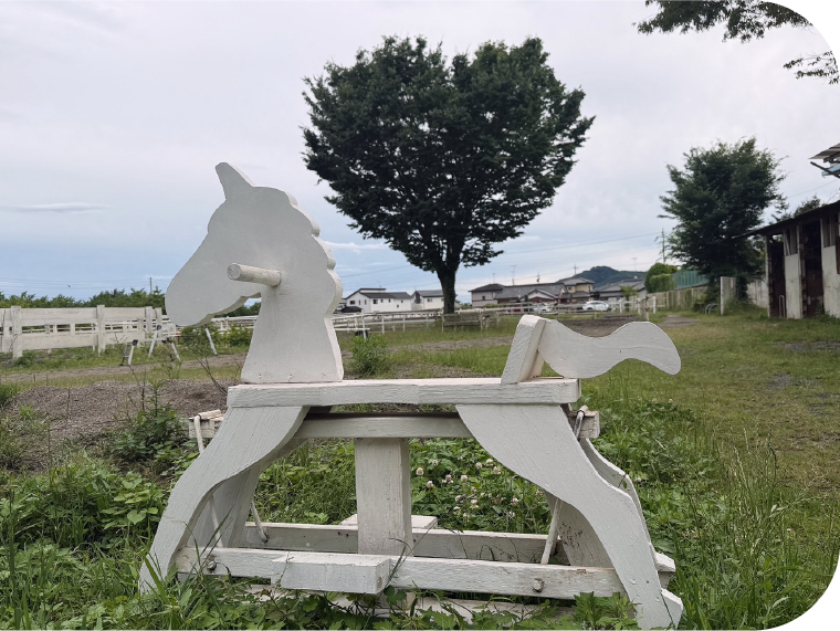 ハートツリーと木馬